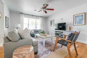 Comfortable living room for relaxing and watching movies