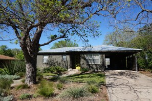 Your Nest in Fredericksburg, with earth friendly native landscaping