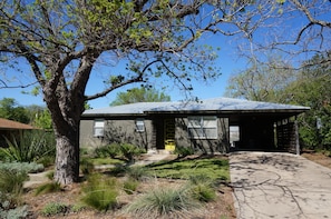 Your Nest in Fredericksburg, with earth friendly native landscaping