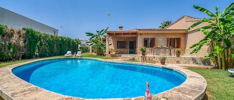 Ferienhaus auf Mallorca mit privatem Pool. 