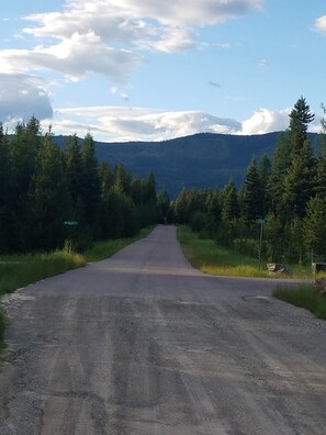 Paved road to property.