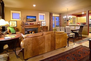 Spacious open living room