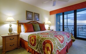 Drift to sleep in the comfortable King bed after a wonderful day outside.