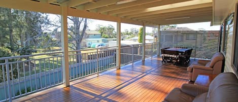 Upstairs Deck