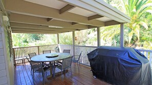 Back Deck with BBQ