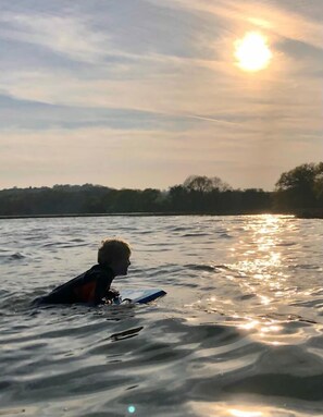 Evening river fun