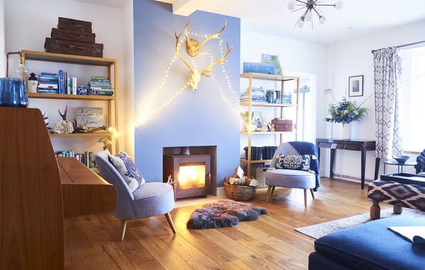 Our big but cosy Blue Room seating for 12