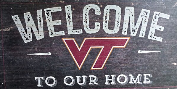 Our home is your home.