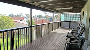 Back Upstairs Deck