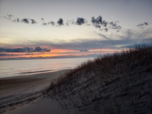 Pea Island Sunrise. Our place is about 15 minutes away. 