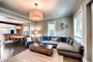 Relax on the comfy brand new furnishings