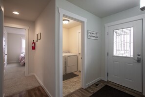With a laundry room, you'll be able to wash off your day's adventures with ease
