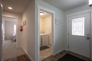 With a laundry room, you'll be able to wash off your day's adventures with ease
