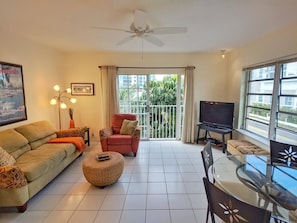 Living Room: Northwest facing views