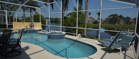 4-Bedroom-Orlando-Disney-Vacation-Home-Games-Room-Water-View-Outdoor-Spa-Kissimmee-Florida 