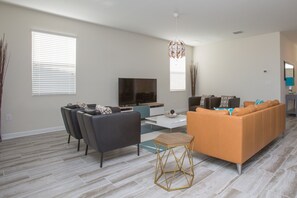 Living room area downstairs