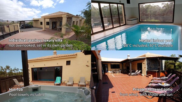 A private, luxury individual villa, extremely well equipped and cared for.