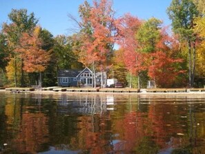 Lake House in the Fall