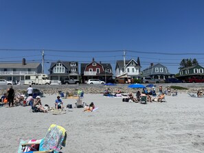 Lovely white sand - the best spot on the beach!