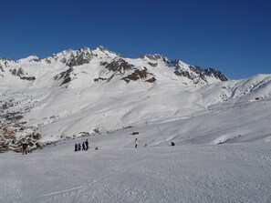 Vue sur le massif de la Lauzière