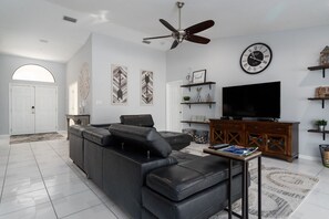 open living room