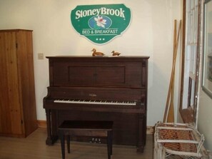 Piano and Stoneybrook Memorabilia 