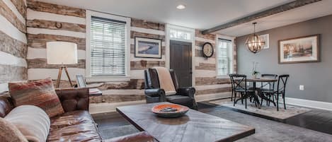 Family room a d dining area. 