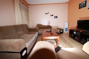 Your spacious, comfy, living room