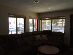 Lots of natural light from the family room windows!