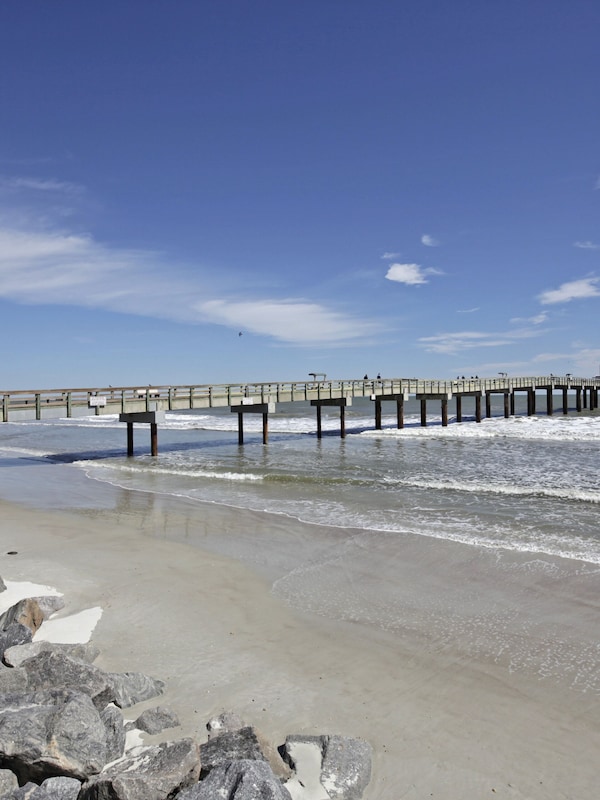 St Augustine has miles of sandy white beaches and the rest is history!