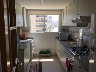 Calpe, for rent 2 slpk app, near beach, restaurants, harbor, shops