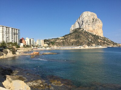 Calpe, for rent 2 slpk app, near beach, restaurants, harbor, shops