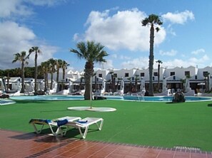 Pool view from terrace