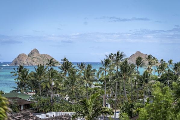 View from Lanikai Cottage.