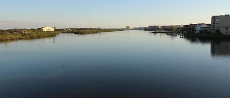 Quiet, tranquil view from the balcony