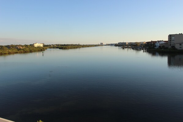 Quiet, tranquil view from the balcony