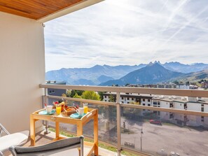 Cloud, Sky, Property, Table, Building, Wood, Mountain, Shade, Porch, Window