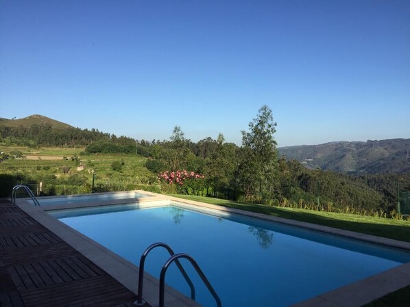 Piscina final do dia