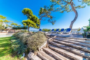 Ferienhaus mit Garten am Strand Playa de Muro