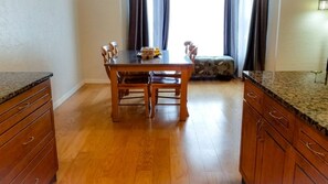 Dining Area infront of Bay window