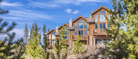 Exterior - This gorgeous home is nestled back in the timber.