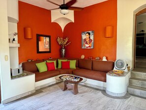 Living Room, Ceiling Fan