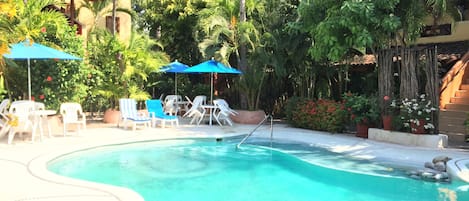 Large Adult Pool with Plenty of Seating & Tables Awaits You!  (1 of 2 Pools)