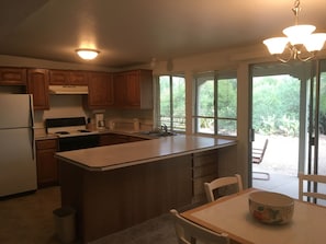Fully appointed kitchen w/Informal Dining.  