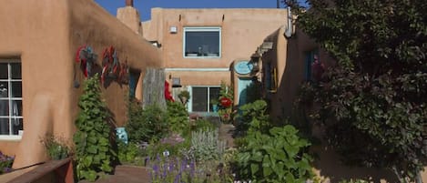 Courtyard Entrance To The Red Cat House