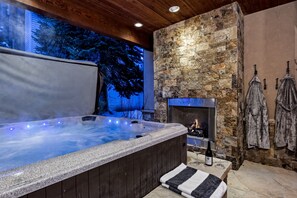 Bubbelpool inomhus