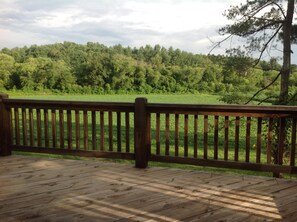 View from the back deck