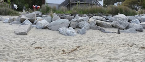 Inchgarth from the beach