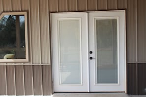 French Door Entrance.