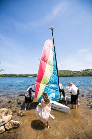 Have a sail of a lifetime on a Hobie Wave  Catamaran.